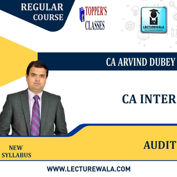 CA Inter Audit New Syllabus By CA Arvind Dubey